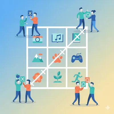 Tic-Tac-Toe - Ice Breaker Game