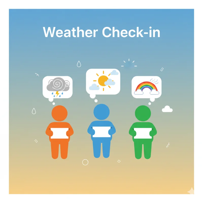 Weather Check-in - Ice Breaker Game